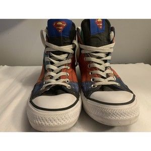 All Star Chuck Taylor Hi Top Converse DC Comics Superman